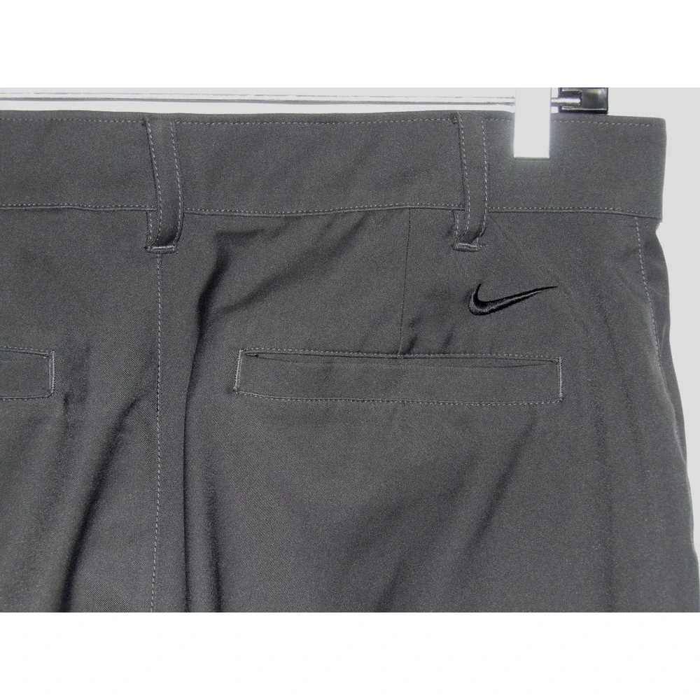 Nike Dri-Fit Gray 100% Polyester Performance Chino Pants Men's 32 X 32